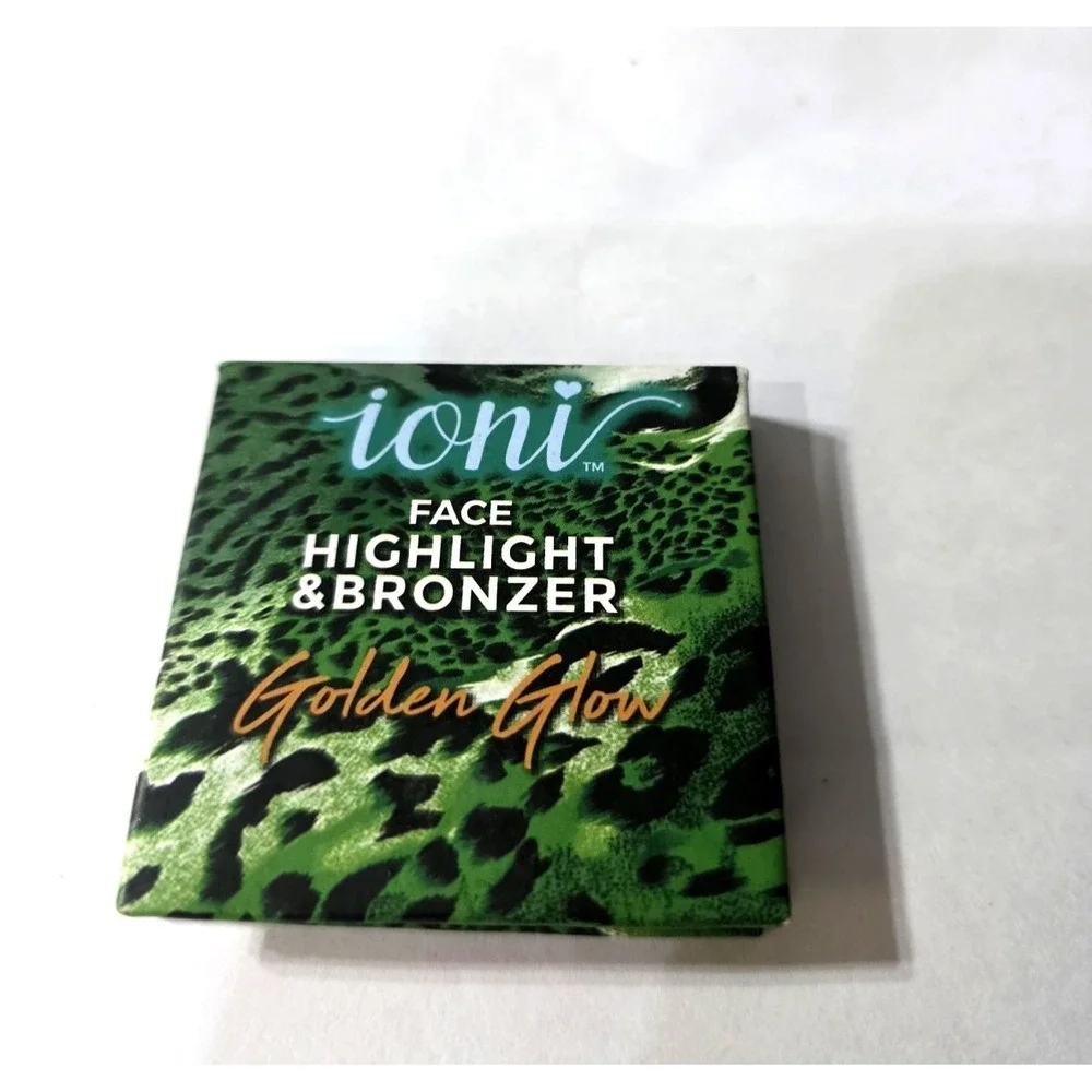Ioni Face‎ Highlight & Bronzer, Golden Glow, Electric Jungle Open Box